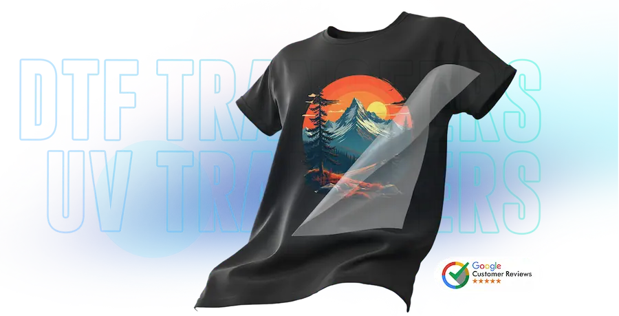 Affordable Custom DTF and UV Transfers Press Ready Same Da